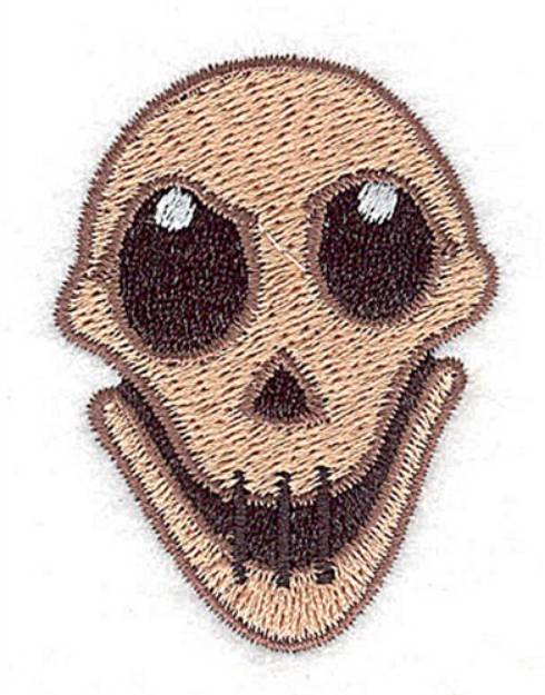 Picture of Skull Machine Embroidery Design