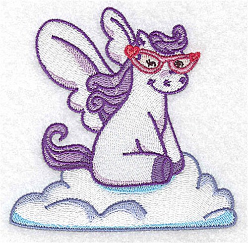 Cute Pegasus Machine Embroidery Design
