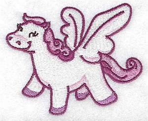 Picture of Sweet Pegasus Machine Embroidery Design