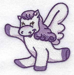 Picture of Sweet Pegasus Machine Embroidery Design