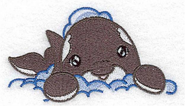 Picture of Dolphin Toy Machine Embroidery Design