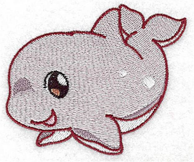 Picture of Whale Toy Machine Embroidery Design