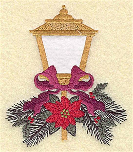 Picture of Outdoor Lamp Machine Embroidery Design