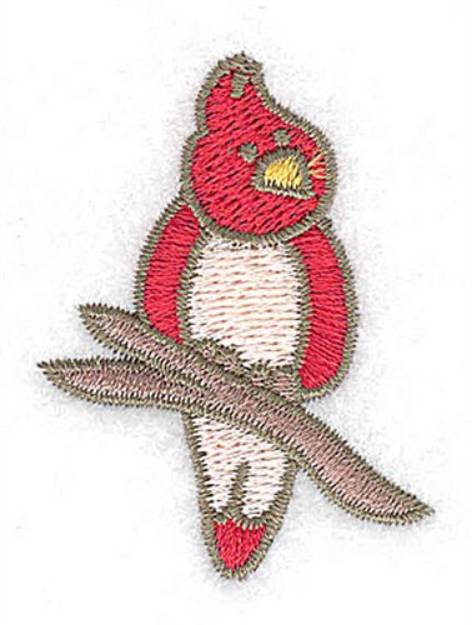 Picture of Cardinal Branch Machine Embroidery Design