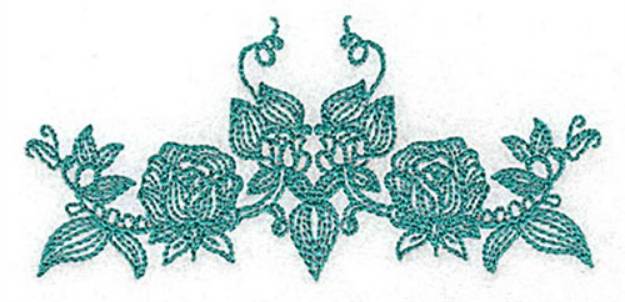 Picture of Heritage Floral Machine Embroidery Design