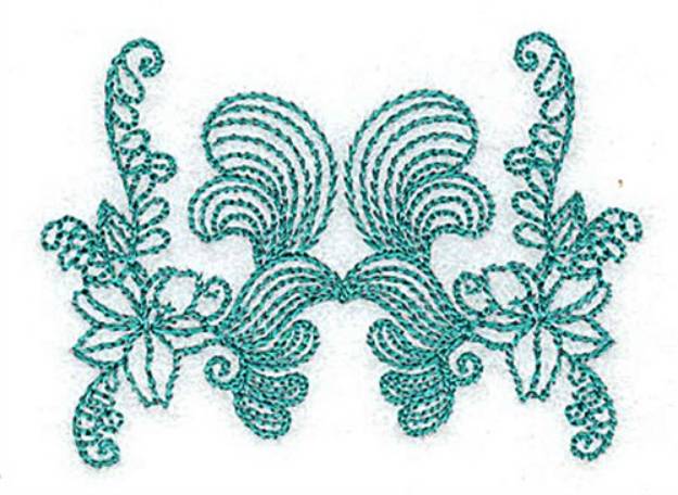 Picture of Heritage Flower Machine Embroidery Design