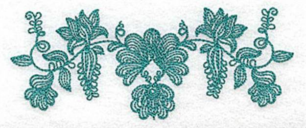 Picture of Heritage Leaf Machine Embroidery Design