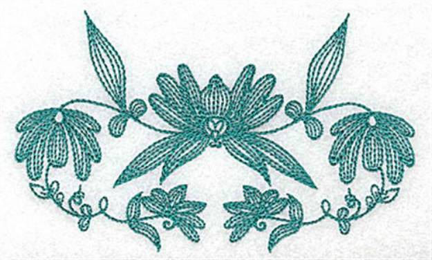 Picture of Heritage Plant Machine Embroidery Design