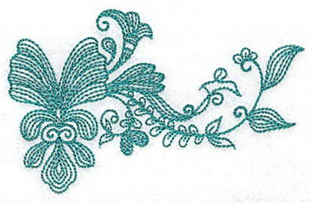 Picture of Heritage Leaves Machine Embroidery Design
