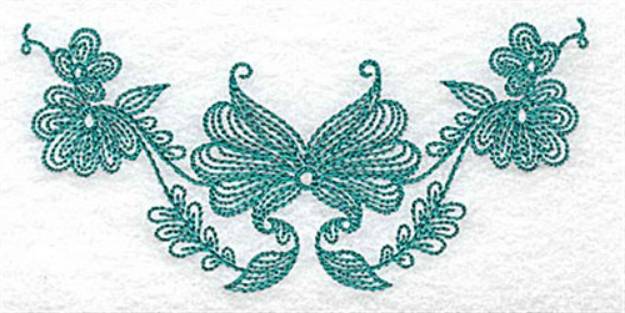 Picture of Heritage Flower Machine Embroidery Design
