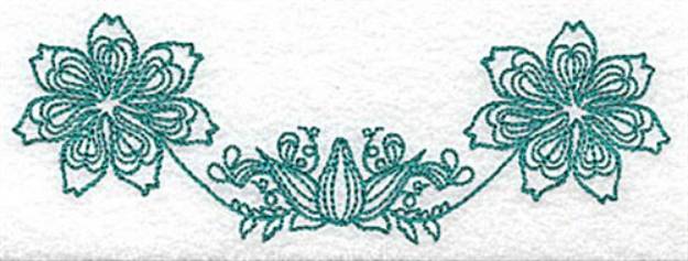 Picture of Heritage Leaves Machine Embroidery Design