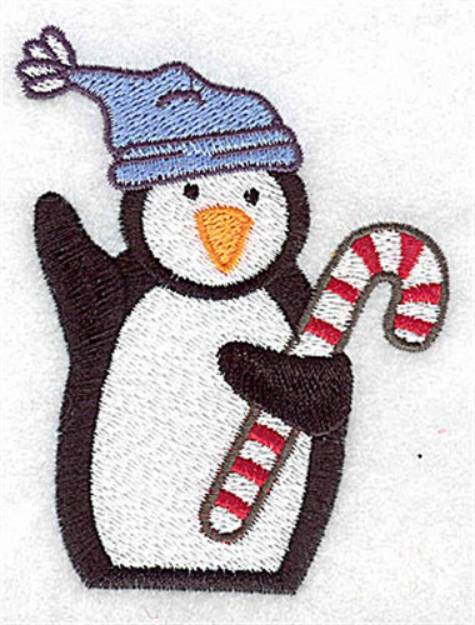 Picture of Penguin Toque Machine Embroidery Design
