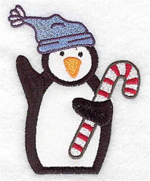 Picture of Penguin Toque Machine Embroidery Design