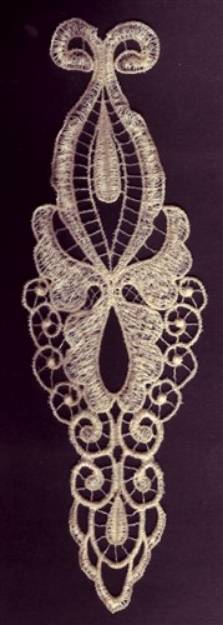 Picture of Elegant Lace Machine Embroidery Design
