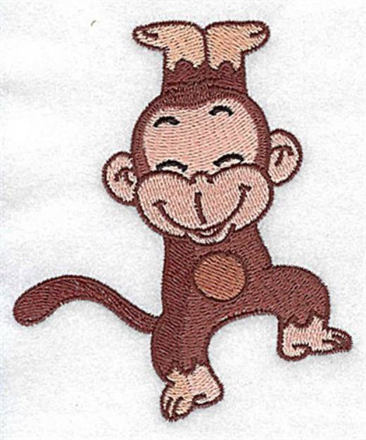 Picture of Jumping Monkey Machine Embroidery Design