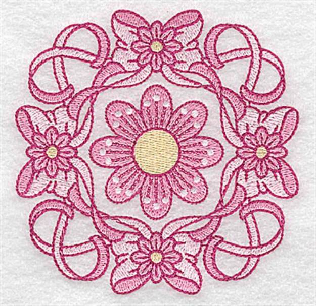 Picture of Bows & Flowers Design Machine Embroidery Design