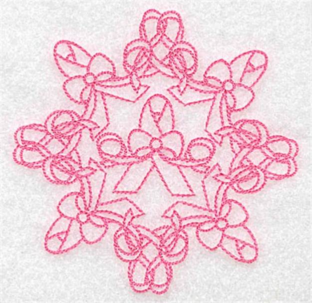 Picture of Hope Ribbon Design Machine Embroidery Design