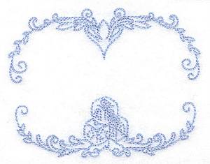 Picture of Toy Blocks Frame Machine Embroidery Design