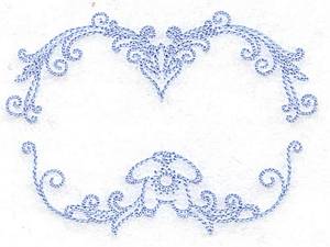 Picture of Baby Frame Machine Embroidery Design