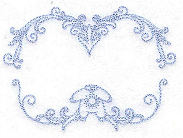 Picture of Baby Frame Machine Embroidery Design