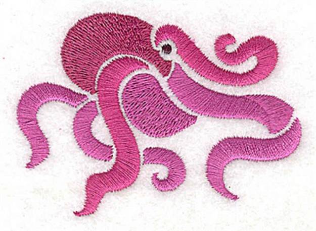 Picture of Octopus Machine Embroidery Design