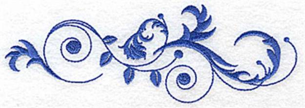Picture of Baroque Swirl Machine Embroidery Design