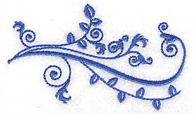 Picture of Baroque Leaves Machine Embroidery Design