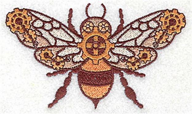 Picture of Steampunk Fly Machine Embroidery Design