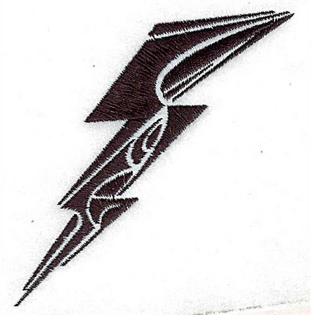 Picture of Tribal Lightning Machine Embroidery Design