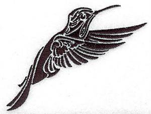 Picture of Tribal Humming bird Machine Embroidery Design