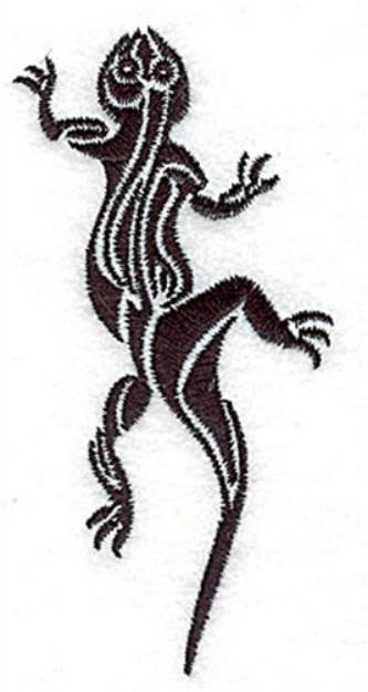 Picture of Tribal Lizard Machine Embroidery Design