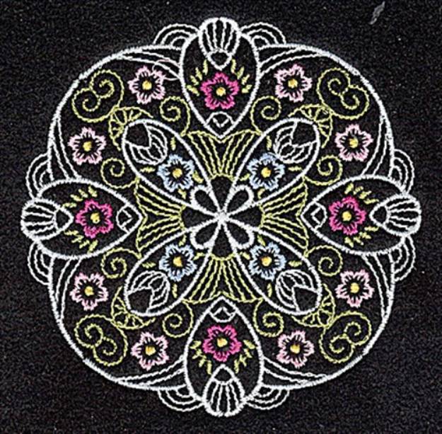 Picture of Fancy Quilt Motif Machine Embroidery Design