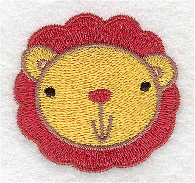 Picture of Lion head Machine Embroidery Design