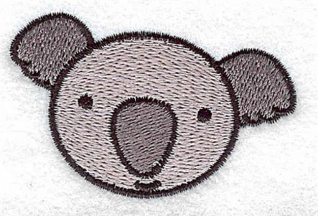 Picture of Koala Head Machine Embroidery Design