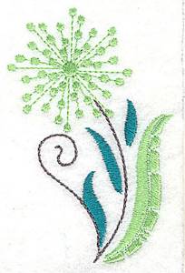 Picture of Dainty Bloom Machine Embroidery Design