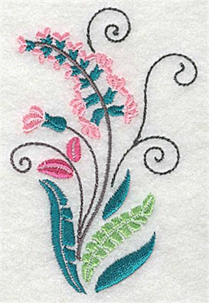 Picture of Dainty Bloom Machine Embroidery Design
