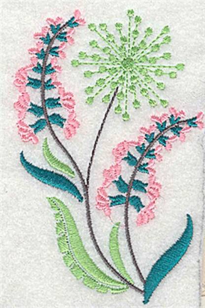 Picture of Dainty Blooms Machine Embroidery Design