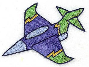 Picture of Military Jet Machine Embroidery Design