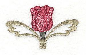 Picture of Tulip Blossom Machine Embroidery Design