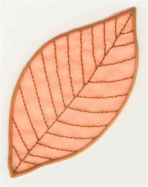 Picture of Beech Leaf Machine Embroidery Design