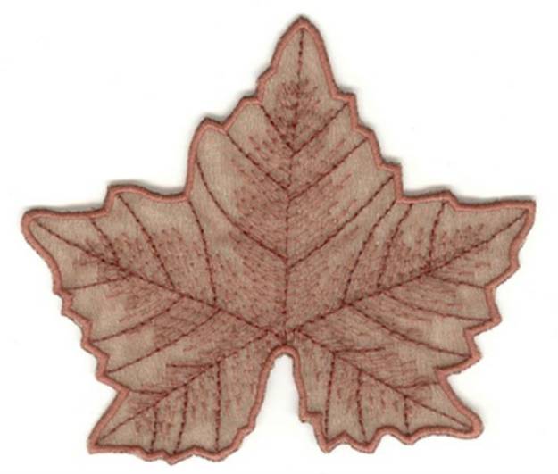 Picture of Sycamore Leaf Machine Embroidery Design