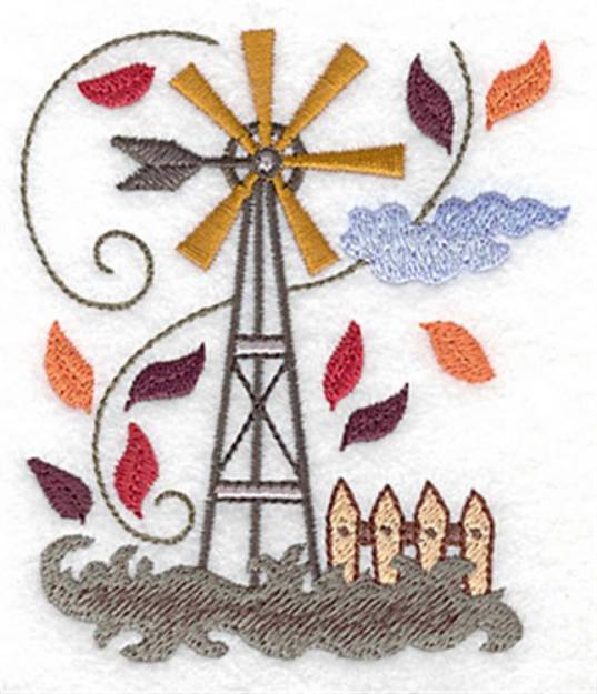 Picture of Weather Vane Machine Embroidery Design
