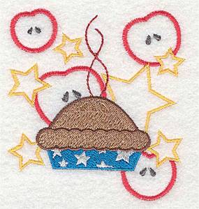 Picture of American Applie Pie Machine Embroidery Design