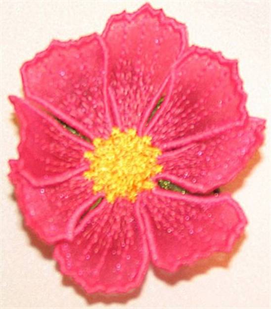 Picture of Cosmos bottom petal small Machine Embroidery Design
