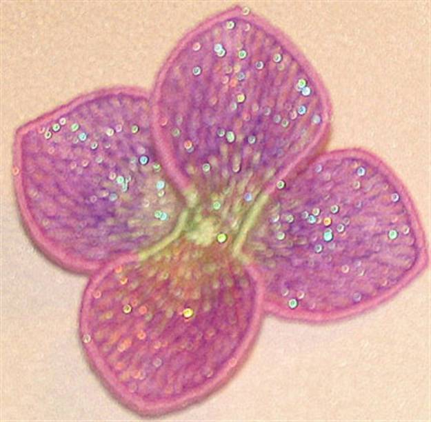 Picture of Erysimum bottom petal small Machine Embroidery Design