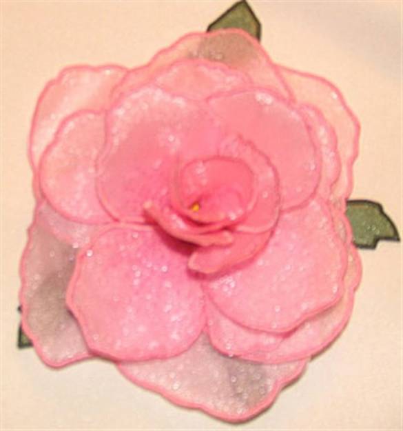 Picture of Rose petal second layer small Machine Embroidery Design