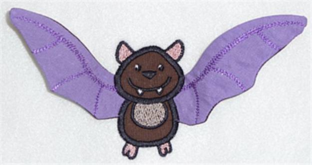 Picture of Bat body appliqe Machine Embroidery Design