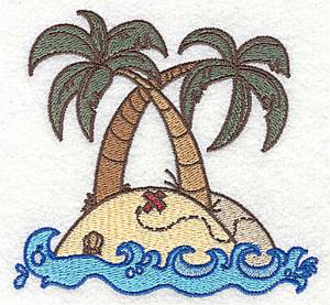 Picture of Treasure Island Machine Embroidery Design