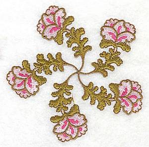 Picture of Florals & Leaves Machine Embroidery Design