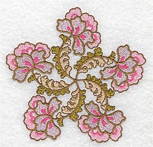 Picture of Floral Array Machine Embroidery Design